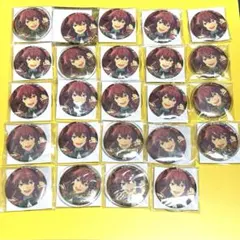 あんスタ 五周年 ５周年 展示会 カバー付き　缶バッジ 朱桜司　24点