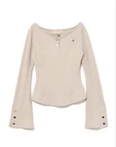 andmary Dorothy heart tops beige - メルカリ