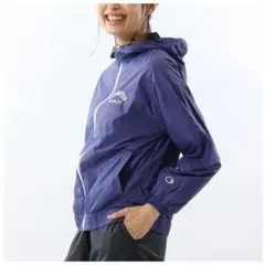 【チャンピオン】美品　M ジップフードジャケット スポーツ ウィンドブレーカー