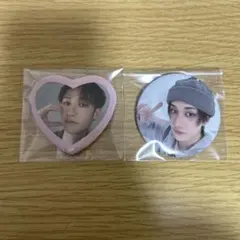 straykids バンチャン 展示会 缶バッチ 2点セット