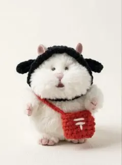はむにぎりサイズ 郵便屋さんセット お手紙黒ヤギさん ぬい服 きせかえ