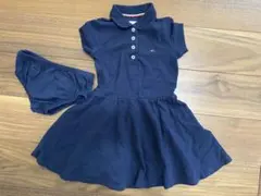 トミーヒルフィガー TOMMY HILFIGER ワンピース 80 ネイビー