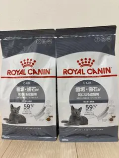 dn2) ロイヤルカナン 猫 デンタルケア歯石歯垢　400g×2つ