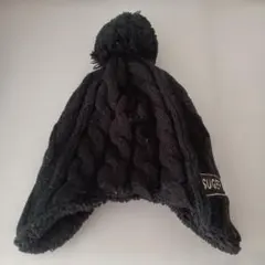 SUGER LOVE ニット帽　黒