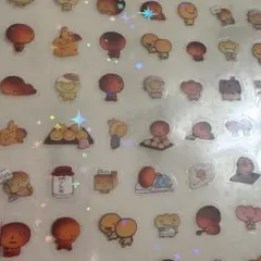 【新品未使用】こげぱん　キラキラホログラムシール❹