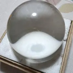 【コメント必読】【最終値下】大玉100mm 水晶玉 置物（素材不明・現状渡し） 最終値下】大玉100mm 水晶玉 置物（素材不明・現状渡し） - メルカリ