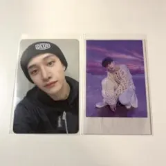 スキズ バンチャン 樂 本国特典 WITH MUU トレカ 2枚セット