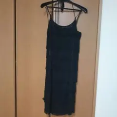 メトリーゼ 黒 ドレス パーティ 結婚式 冠婚葬祭