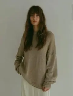 ETRE TOKYO ボトルネックローゲージニットプルオーバー