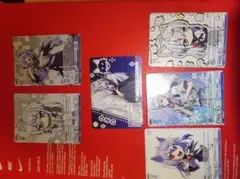 りんごまりる様 カラフルピーチ どぬく 6種類 6枚セット