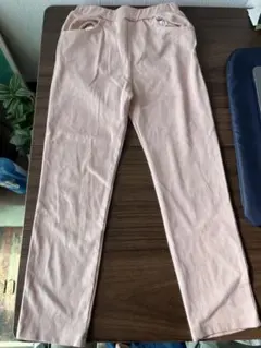 フリル付きポケット ピンク 長ズボン 120㎝