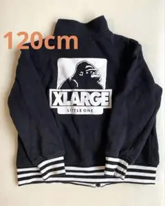 XLARGE エクストララージ　キッズ　パーカー　ネイビー　120cm