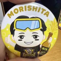 阪神タイガース 2025優勝記念缶バッジ 森下