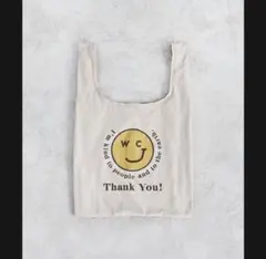 WCJ★プリントエコバッグ(ベージュ)