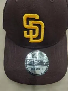 New Era 9FORTY SDロゴ ブラウンキャップ