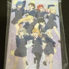 ステッカー付き コースターホルダー (Liella! 冬制服)
