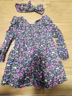 baby GAP 花柄ワンピース 18-24ヶ月