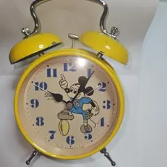 253 ディズニータイム ミッキーマウス 置時計 クォーツ - メルカリ