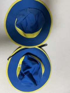 ザ・ノースフェイス ゴアテックス ハット バケットハット 青×黄 登山帽