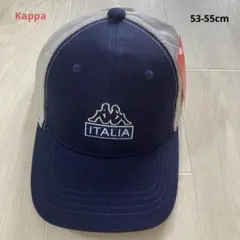 【新品】Kappa キャップ 帽子 53 54 55 キッズ キャップ帽 紺色のサムネイル