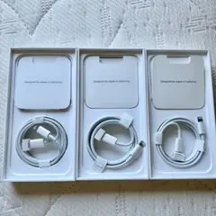 Apple 正規品iphone ライトニングケーブル 充電器純正品