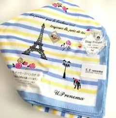 【新品】U.P renoma ユーピーレノマ メッセージ ハンカチ フランス語