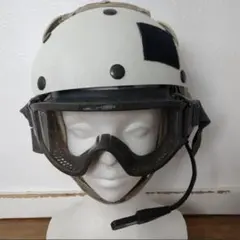米軍海軍デッキクルー防音ヘルメットホワイト7-1サイズ - メルカリ