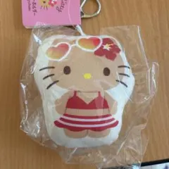 日焼けキティ　ギャルキティ　クッションキーホルダー