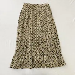 良品　BURBERRY バーバリー　ロングスカート　プリーツスカート　36 BURBERRY バーバリー スカート 36 ノバチェック プリーツ フレア