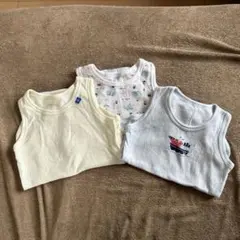 ベビー肌着 ロンパース 80cm 3点セット