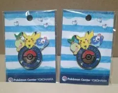 ピカチュウ 横浜 ストラップとピンバッジセット ピカチュウ 横浜 ストラップとピンバッジセット ピカチュウ 横浜