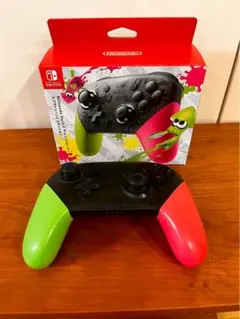 ニンテンドーSwitch ＋おまけスプラトゥーン2プロコントローラー Amazon.co.jp: 【任天堂純正品】Nintendo Switch Pro