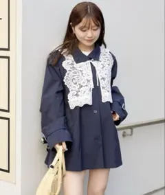 最終値下げ　kastane【マルチウェイ/袖取り外し可能】レース付き