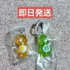 ケアベア　クリアマスコットチャーム2