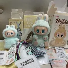 正規品⭐︎POP MART ラブブ　グリーン系3つセット