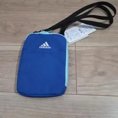 adidas ショルダーバッグ 青のサムネイル