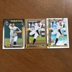ポールスキーンズ　2025 2024 topps MLB 3枚セット