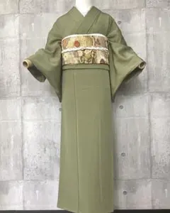 【単衣浴衣】洗えるポリエステル 紅梅浴衣 付下げ 単衣浴衣】洗えるポリエステル 紅梅浴衣 付下げ - メルカリ
