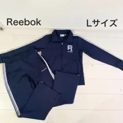 Reebok ジャージ　上下セット　Lサイズ　レディース セットアップ ネイビーのサムネイル