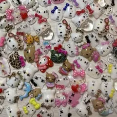 セール品 キティ ハローキティ ネイパ ネイルパーツ 約50個セット