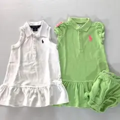 Ralph Lauren ベビーワンピース 2点セット 80cm