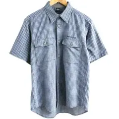 mont-bell モンベル ウィックロン 半袖シャツ チェック M