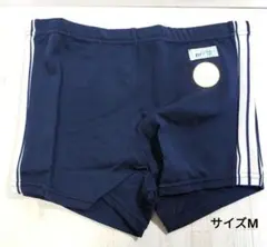 10025●男子スクール水着 サイズM(ウエスト78～80) 紺色 未使用