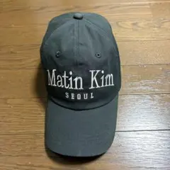 希少完売品】COACH × Matin Kim コラボ ロゴ刺繍 キャップ 黒 - メルカリ
