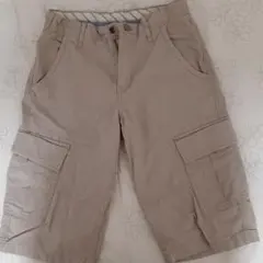 UNIQLO キッズ カーゴショートパンツ 150㎝ ベージュ
