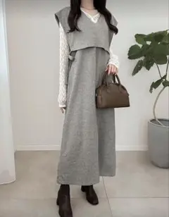 カジュアル　ワンピース