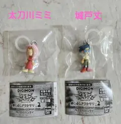 デジモンアドベンチャー　めじるしアクセサリー2　太刀川ミミ　城戸丈