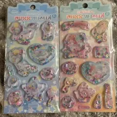 ウォーターインシール 韓国限定正規品 シナモン キキララ　2枚セット