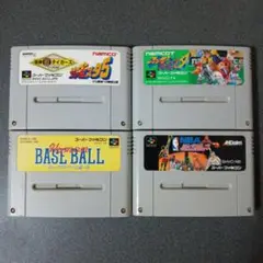 スーパーファミコンソフト 4本セット ジャンク
