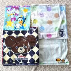 未使用　ユニベアシティー　ハンドタオル　7枚セット　モカプリンホイップ